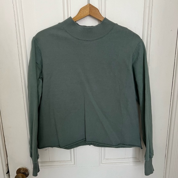 OkayOK Montreal Sweatshirt in Eucalyptus - Picture 2 of 6